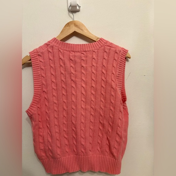 Streetwear Society Coral V-Neck Sweater Vest - Picture 3 of 3